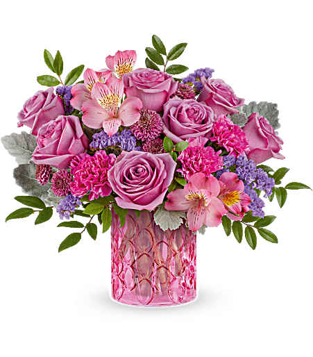 Teleflora's Pink Rhapsody by CCF – Charleston Cut Flower Company, Charleston WV