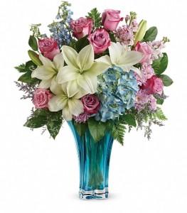 Teleflora's Heart's Pirouette by CCF – Charleston Cut Flower Company, Charleston WV