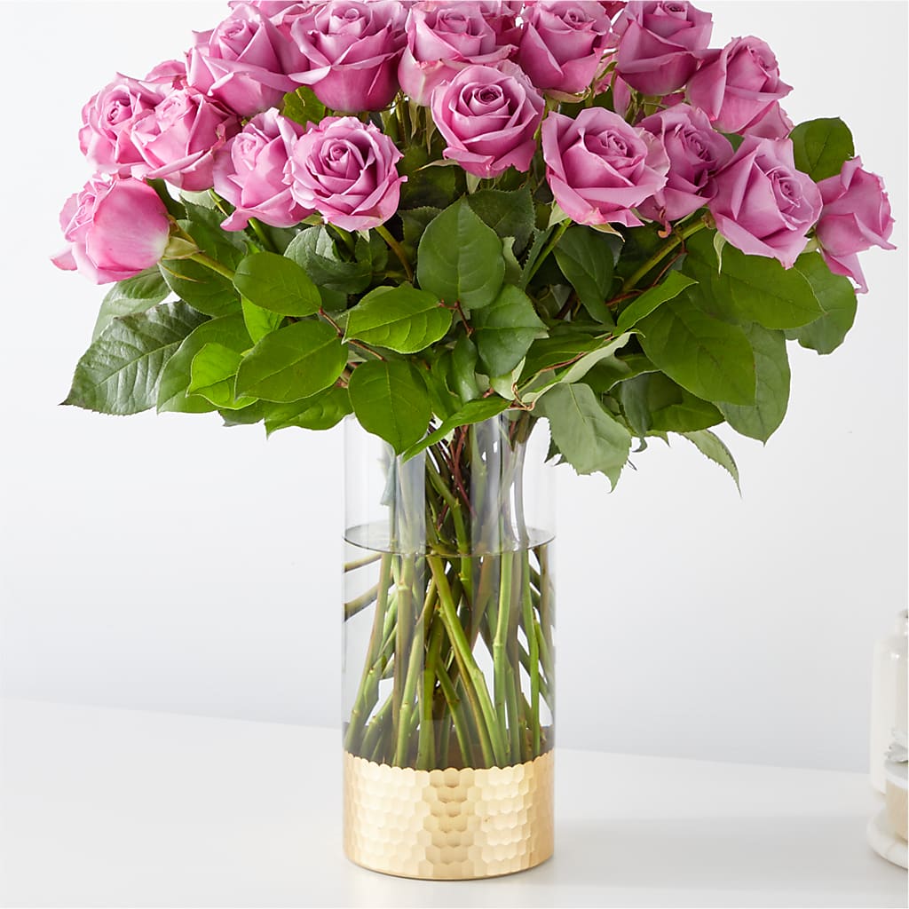Secret Admirer Lavender Rose Bouquet – Charleston Cut Flower Company, Charleston WV