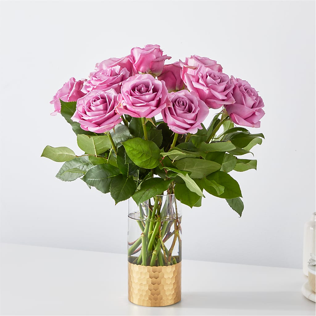 Secret Admirer Lavender Rose Bouquet – Charleston Cut Flower Company, Charleston WV