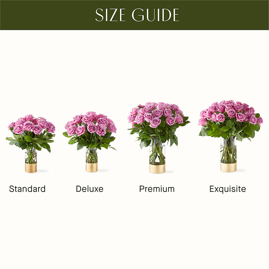Secret Admirer Lavender Rose Bouquet – Charleston Cut Flower Company, Charleston WV