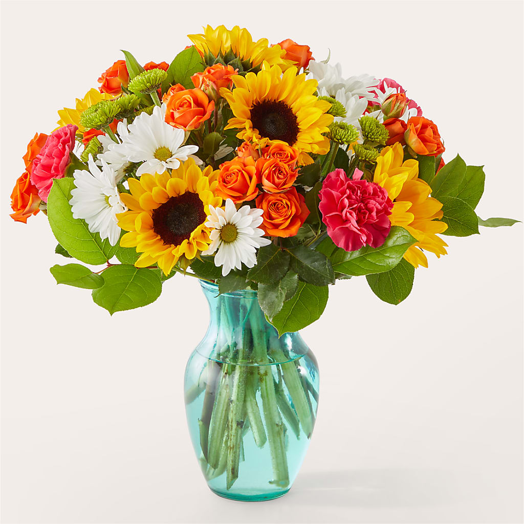 Sun-drenched Blooms Bouquet – Charleston Cut Flower Company, Charleston WV
