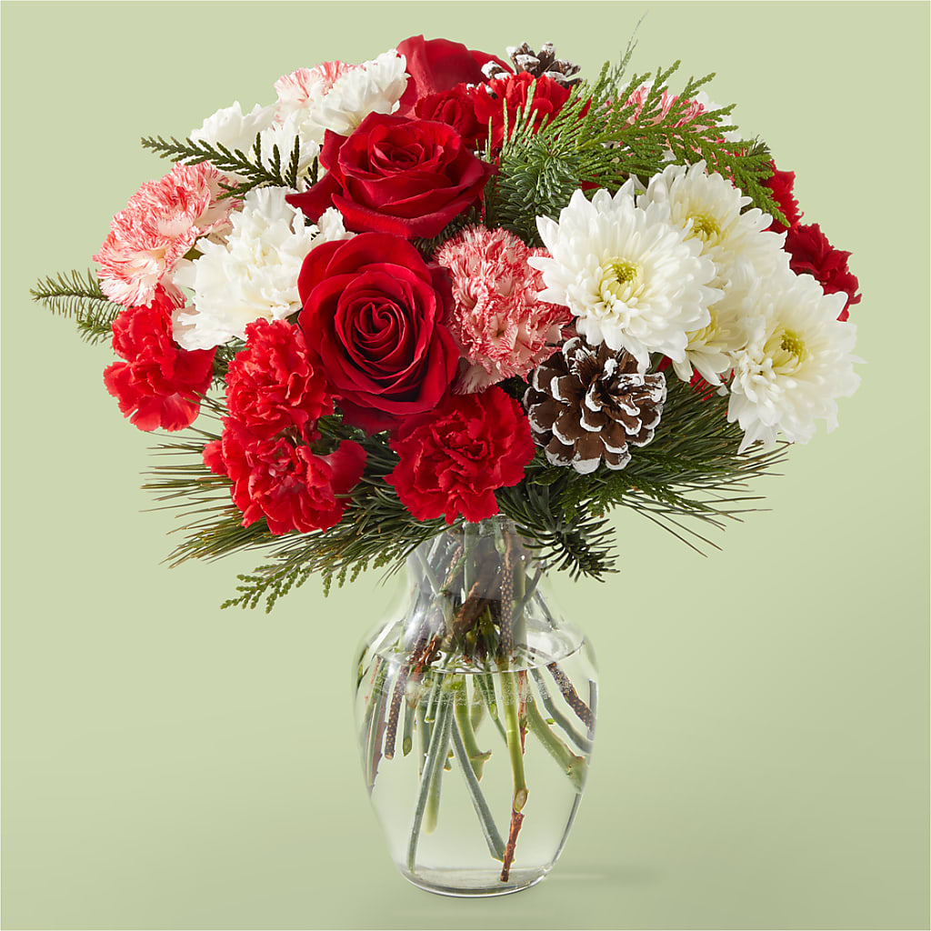 Candy Cane Lane Bouquet – Charleston Cut Flower Company, Charleston WV