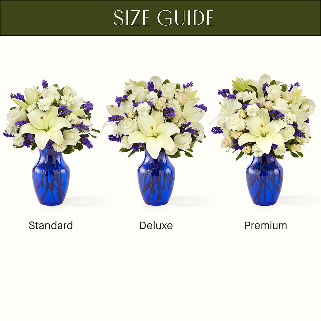 Sapphire Rush Bouquet – Charleston Cut Flower Company, Charleston WV