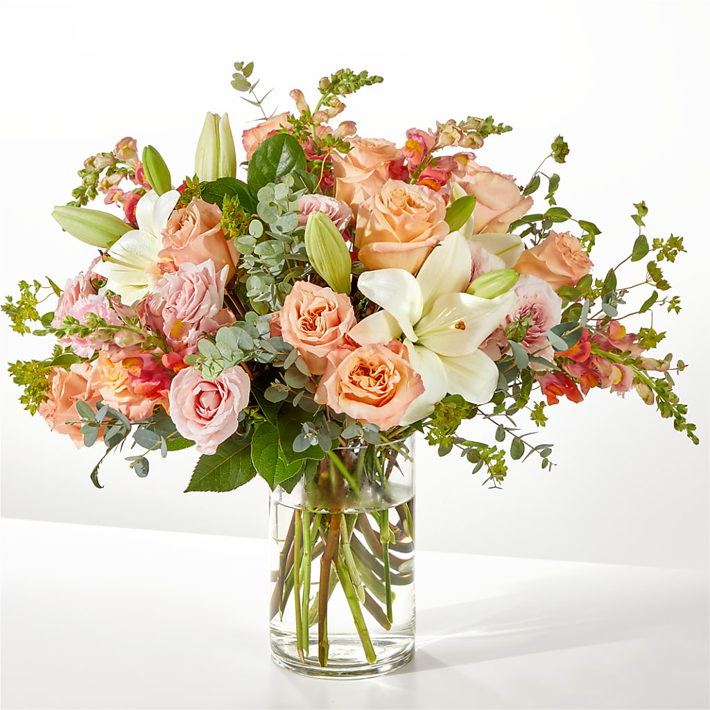 Grapefruit Splash Bouquet – Charleston Cut Flower Company, Charleston WV