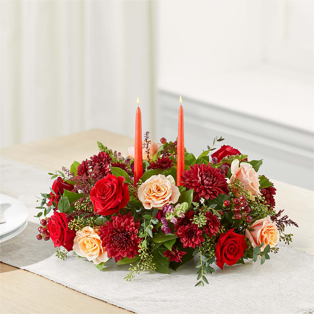 Most Thankful Centerpiece – Charleston Cut Flower Company, Charleston WV