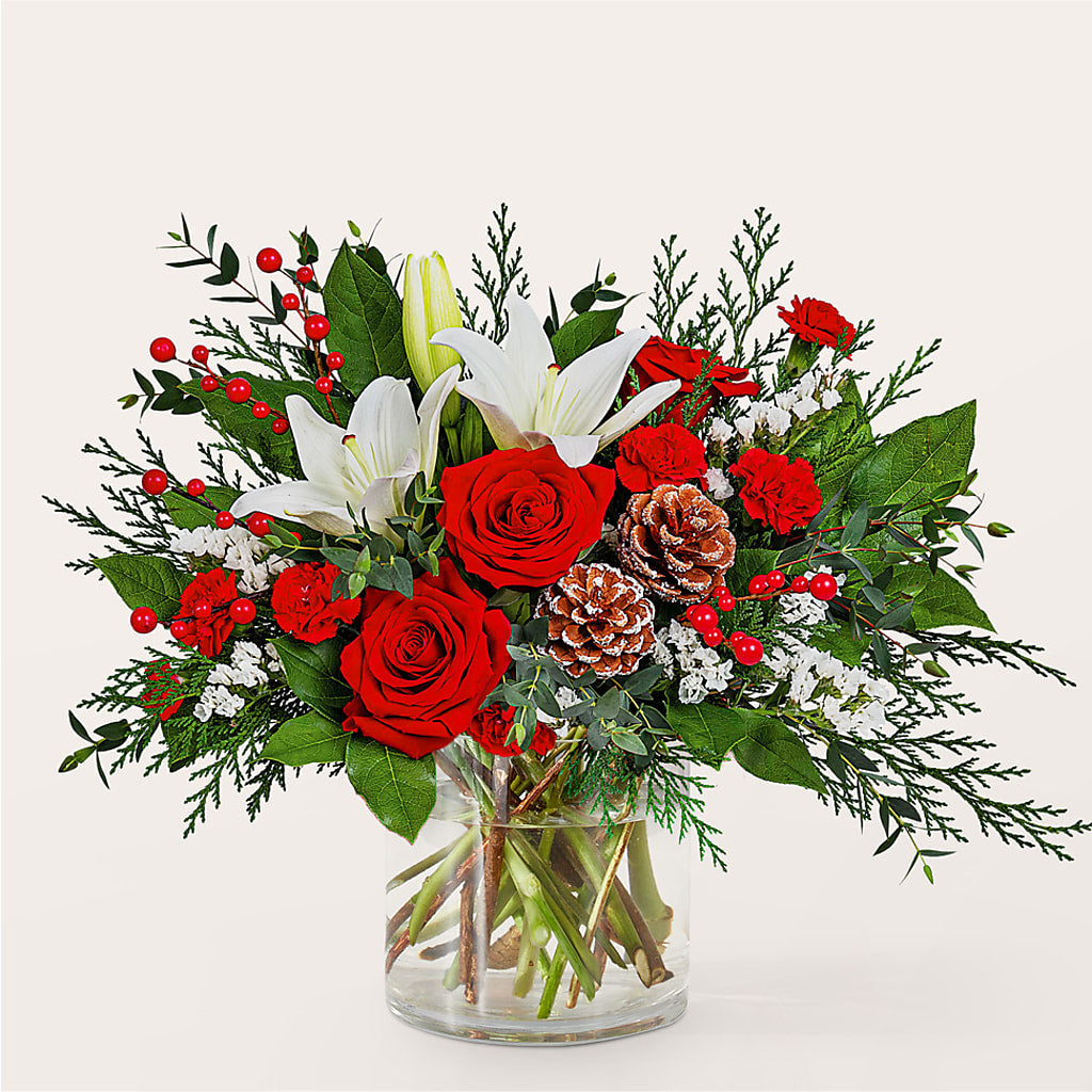 Best in Snow Bouquet – Charleston Cut Flower Company, Charleston WV