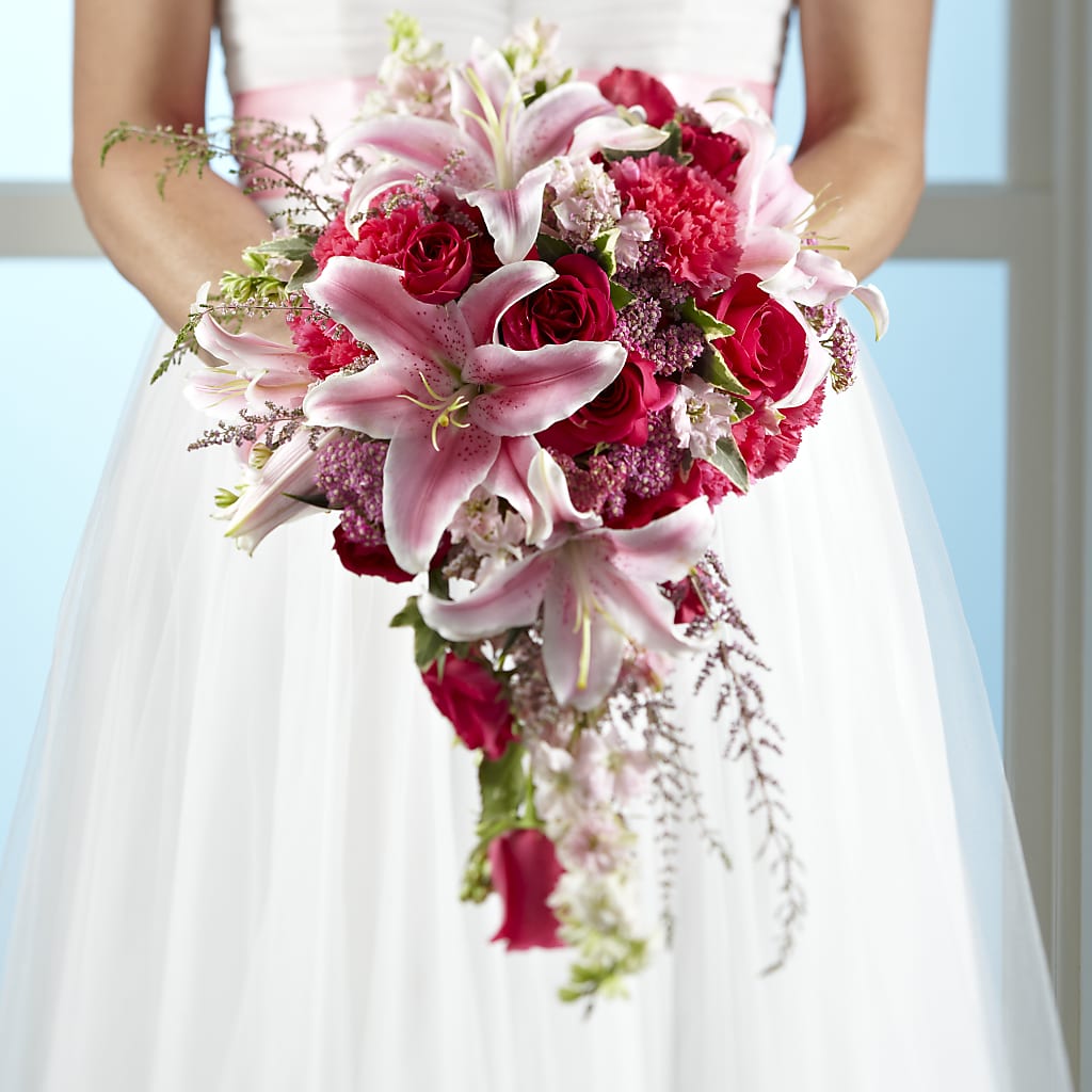 Lily & Rose Bouquet – Charleston Cut Flower Company, Charleston WV