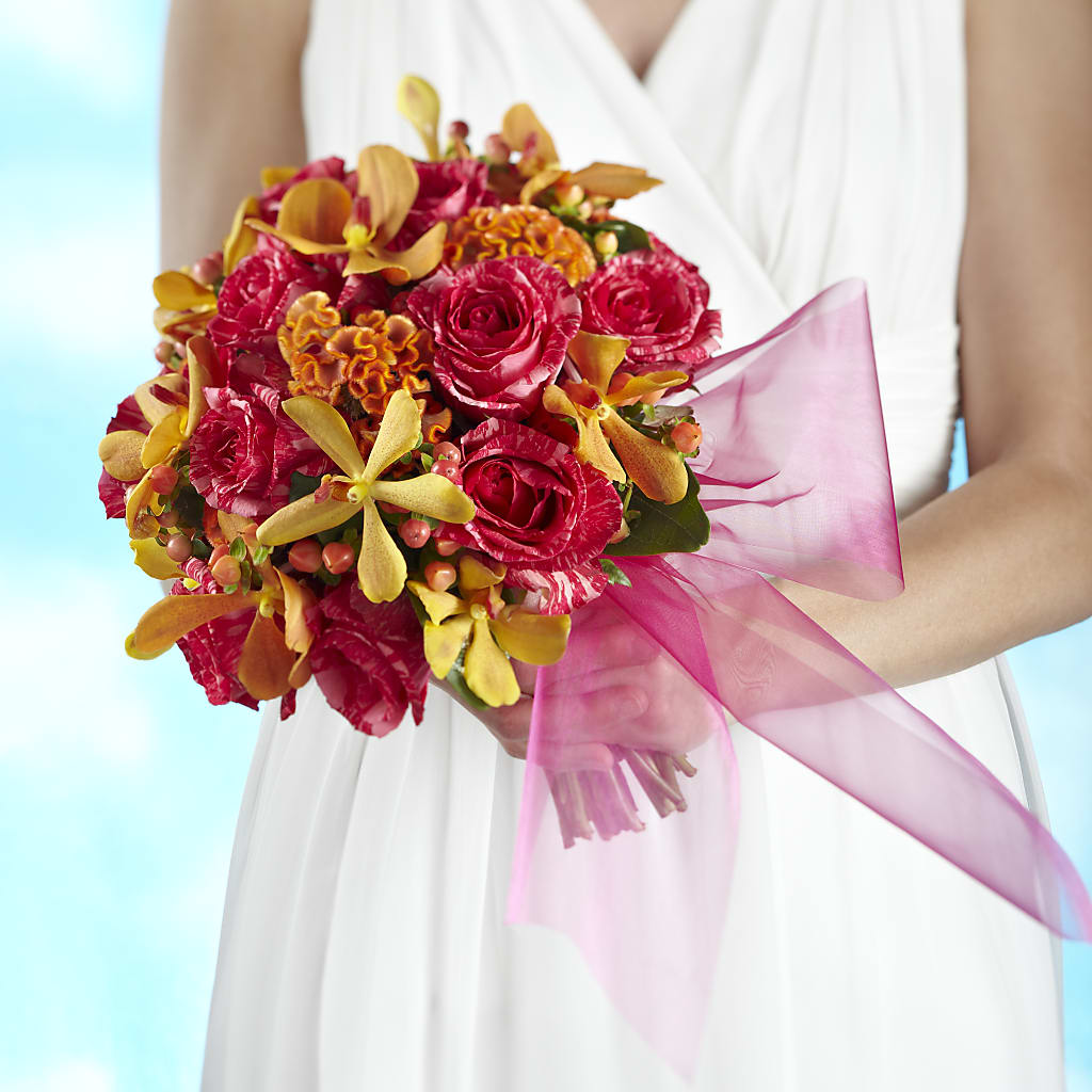 Brilliant Shades of Love Bouquet – Charleston Cut Flower Company, Charleston WV