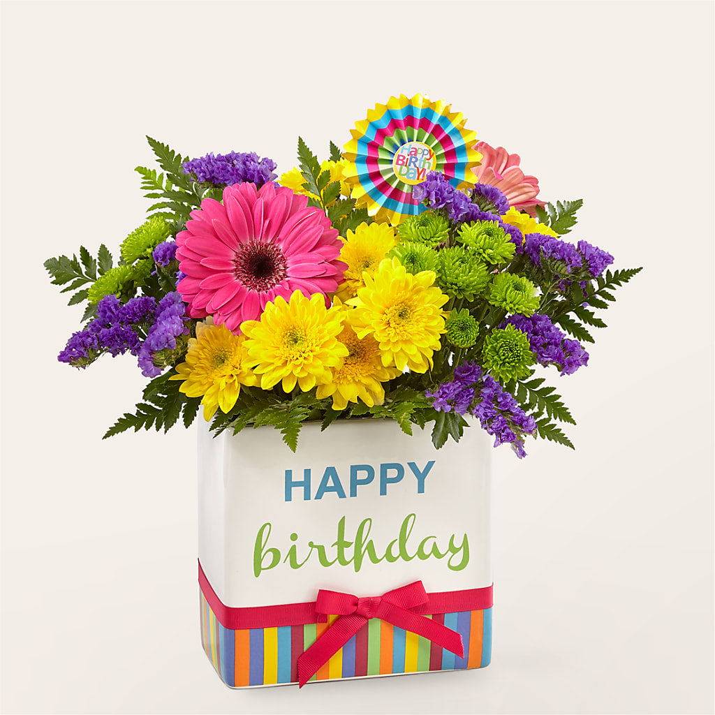 Birthday Brights Bouquet –  Charleston Cut Flower Company, Charleston WV