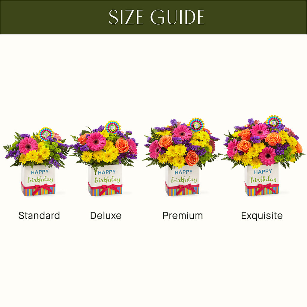 Birthday Brights Bouquet –  Charleston Cut Flower Company, Charleston WV