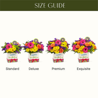 Birthday Brights Bouquet –  Charleston Cut Flower Company, Charleston WV