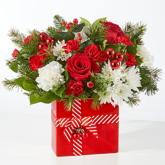 Presents Under the Tree Bouquet –  Charleston Cut Flower Company, Charleston WV