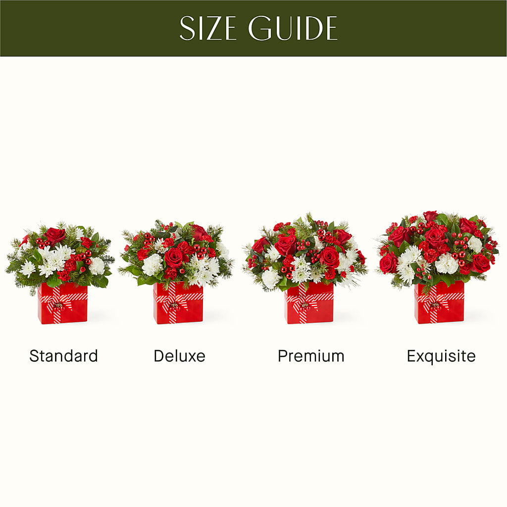 Presents Under the Tree Bouquet –  Charleston Cut Flower Company, Charleston WV