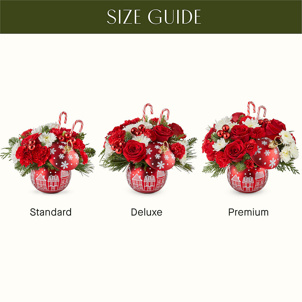 Cheer in the Air Ornament –  Charleston Cut Flower Company, Charleston WV
