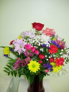 Charlie Cuts Vday Bq with Free Refill –  Charleston Cut Flower Company, Charleston WV