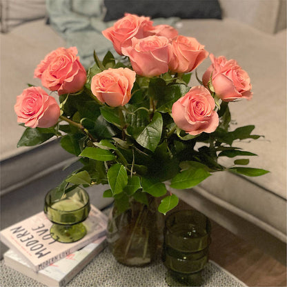 Long Stem Pink Rose Bouquet –  Charleston Cut Flower Company, Charleston WV