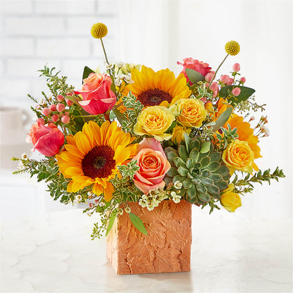 Sunflower Season Bouquet –  Charleston Cut Flower Company, Charleston WV
