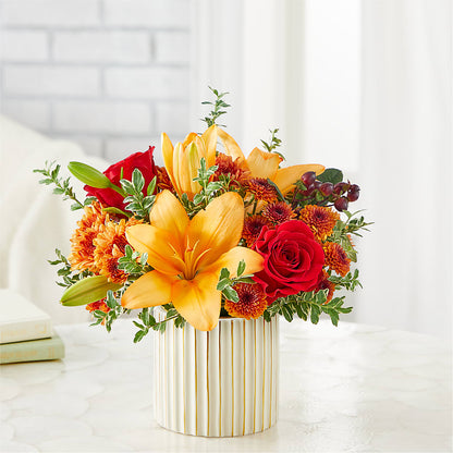 Scarlet Skies Bouquet –  Charleston Cut Flower Company, Charleston WV