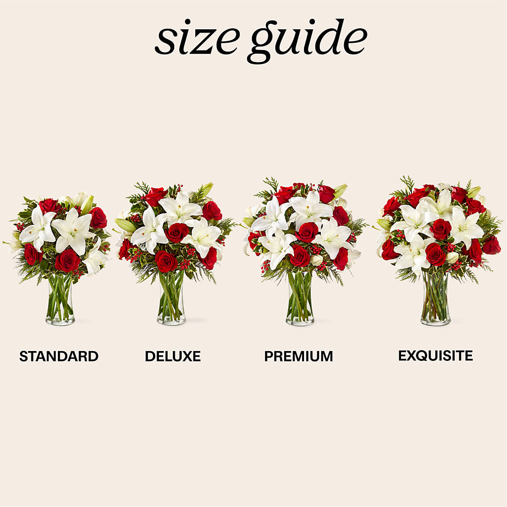 Sparkling Snowflakes Bouquet –  Charleston Cut Flower Company, Charleston WV