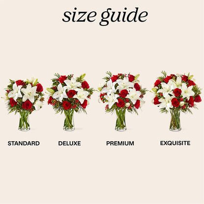 Sparkling Snowflakes Bouquet –  Charleston Cut Flower Company, Charleston WV