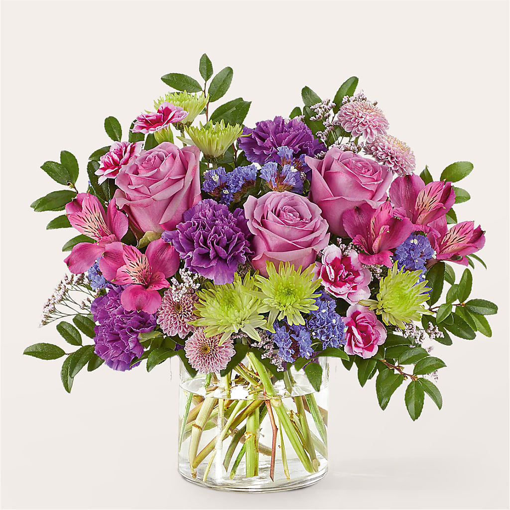 Glass Half Full Bouquet –  Charleston Cut Flower Company, Charleston WV