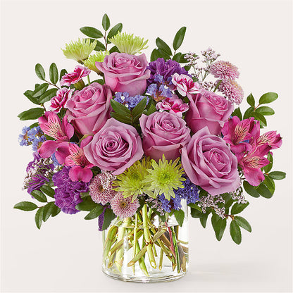 Glass Half Full Bouquet –  Charleston Cut Flower Company, Charleston WV