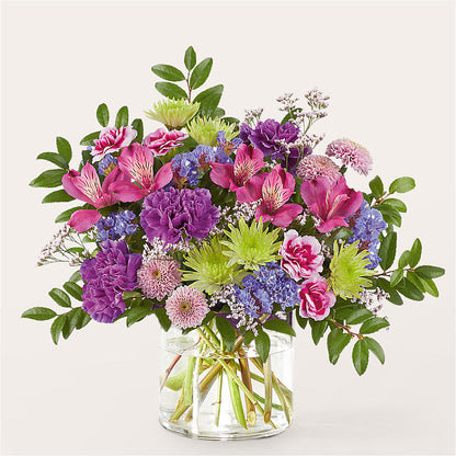 Glass Half Full Bouquet –  Charleston Cut Flower Company, Charleston WV