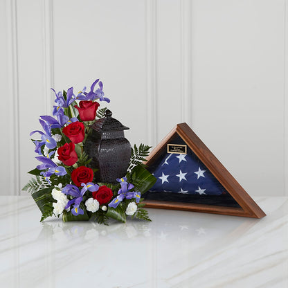 Patriotic Tribute Arrangement –  Charleston Cut Flower Company, Charleston WV