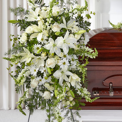 Loving Thoughts Standing Spray –  Charleston Cut Flower Company, Charleston WV