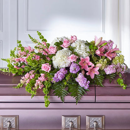 Life's Gratitude Casket Spray –  Charleston Cut Flower Company, Charleston WV