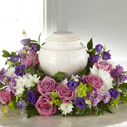 Blooming Sympathy Cremation Adornment –  Charleston Cut Flower Company, Charleston WV