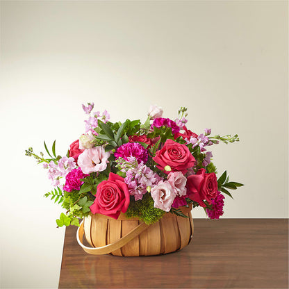 Radiance in Bloom Basket