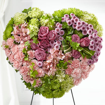 Heartwarming Standing Heart –  Charleston Cut Flower Company, Charleston WV