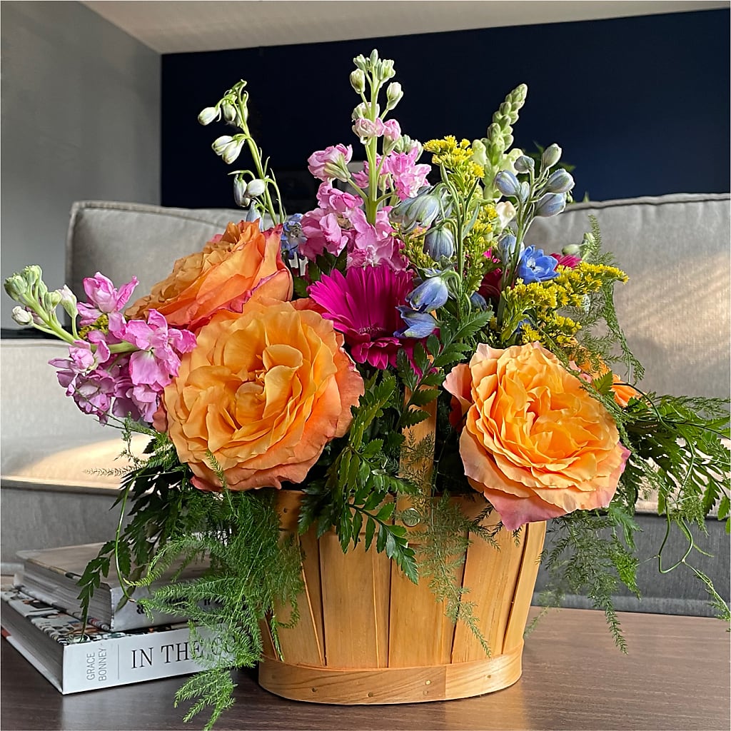 Garden of Life Basket –  Charleston Cut Flower Company, Charleston WV