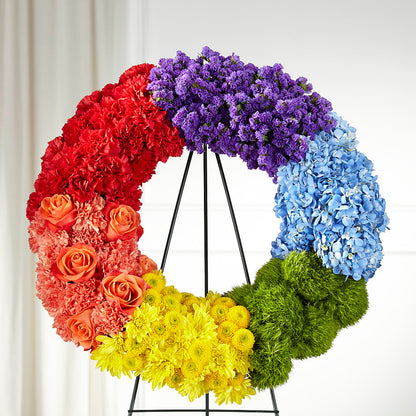 Circle of Love Wreath –  Charleston Cut Flower Company, Charleston WV