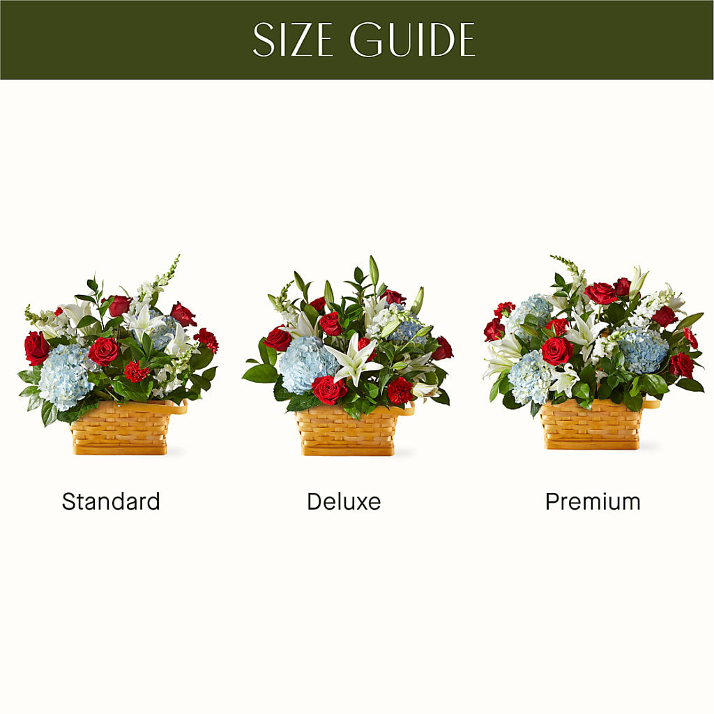Greater Glory Basket –  Charleston Cut Flower Company, Charleston WV