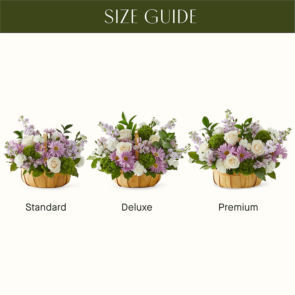 Peace & Love Basket –  Charleston Cut Flower Company, Charleston WV