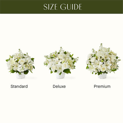 Peaceful Reflections Arrangement –  Charleston Cut Flower Company, Charleston WV