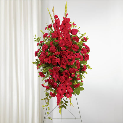 From the Heart Standing Spray –  Charleston Cut Flower Company, Charleston WV
