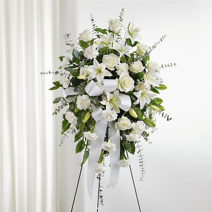 With Care Standing Spray –  Charleston Cut Flower Company, Charleston WV