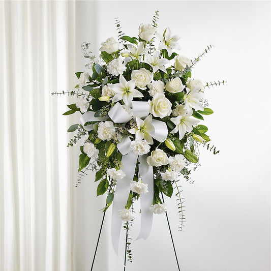With Care Standing Spray –  Charleston Cut Flower Company, Charleston WV