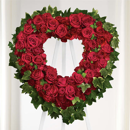 Wholehearted Standing Spray –  Charleston Cut Flower Company, Charleston WV