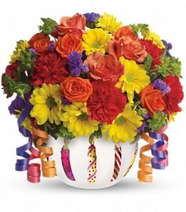 Teleflora's Brilliant Birthday Blooms by CCF