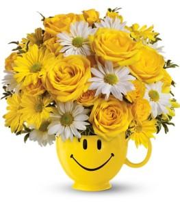 Teleflora's Be Happy Mug by CCF