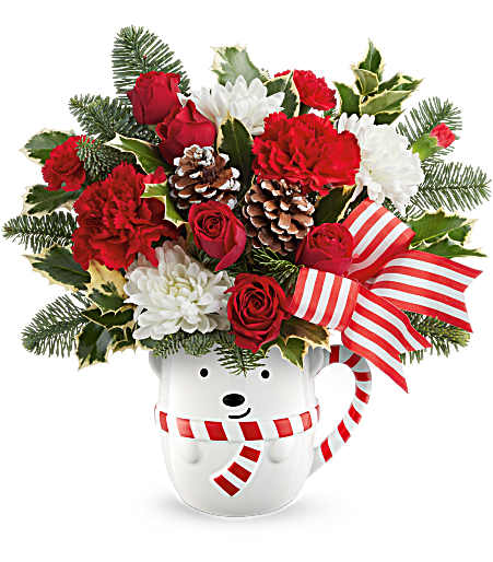 Teleflora's Send A Hug Cozy Cub Wish Bouquet by CCF