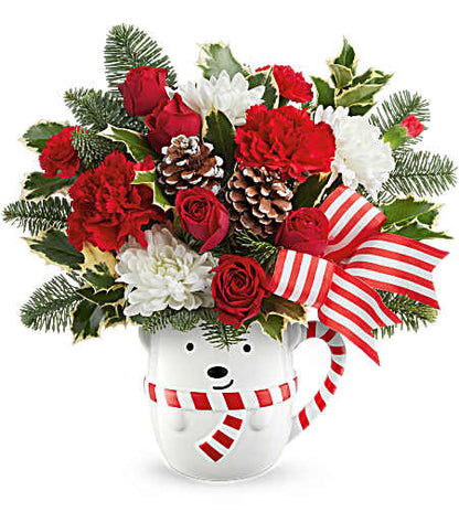 Teleflora's Send A Hug Cozy Cub Wish Bouquet by CCF