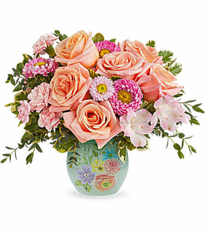 Teleflora's Watercolor Garden by CCF –  Charleston Cut Flower Company, Charleston WV