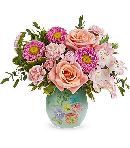 Teleflora's Watercolor Garden by CCF –  Charleston Cut Flower Company, Charleston WV