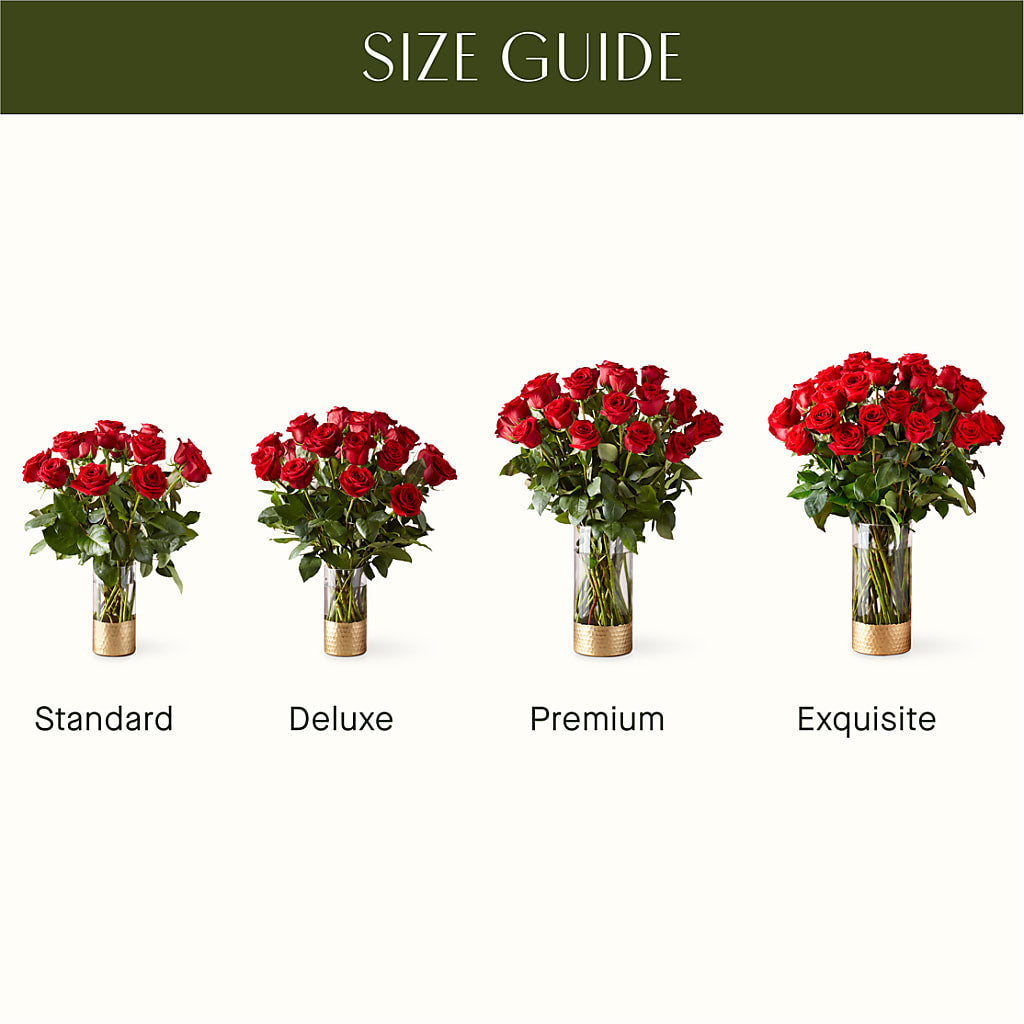 Classic Love Red Rose Bouquet –  Charleston Cut Flower Company, Charleston WV